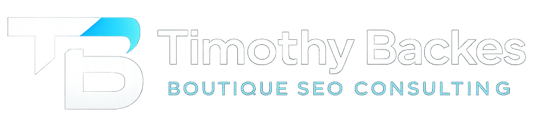 Timothy Backes – Boutique SEO & AIO Consulting
